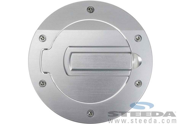 Billet Fuel Door - Silver